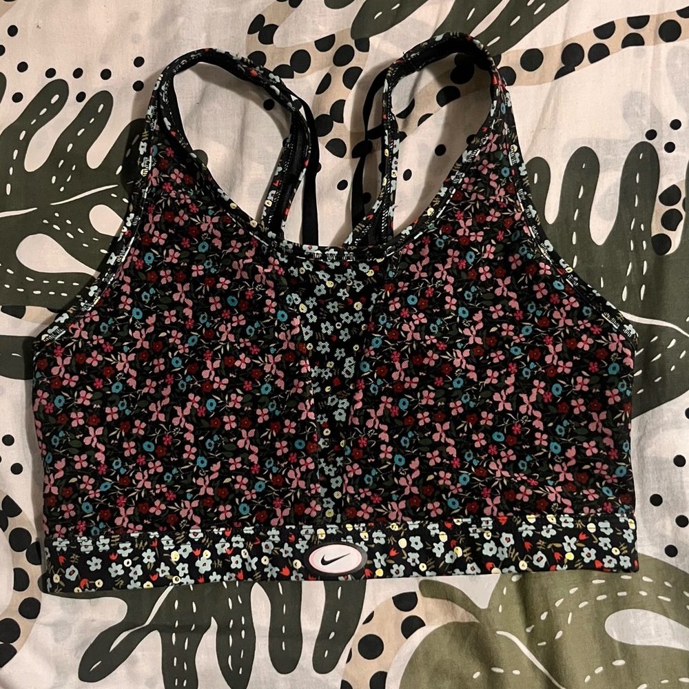 Nike Floral Print Sports Bra 💐